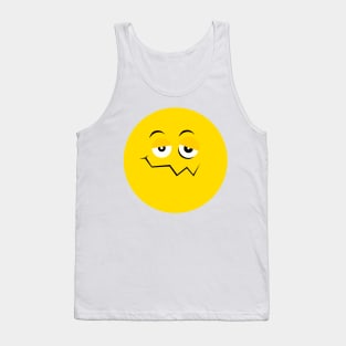 Emoji - drunken sick face Tank Top